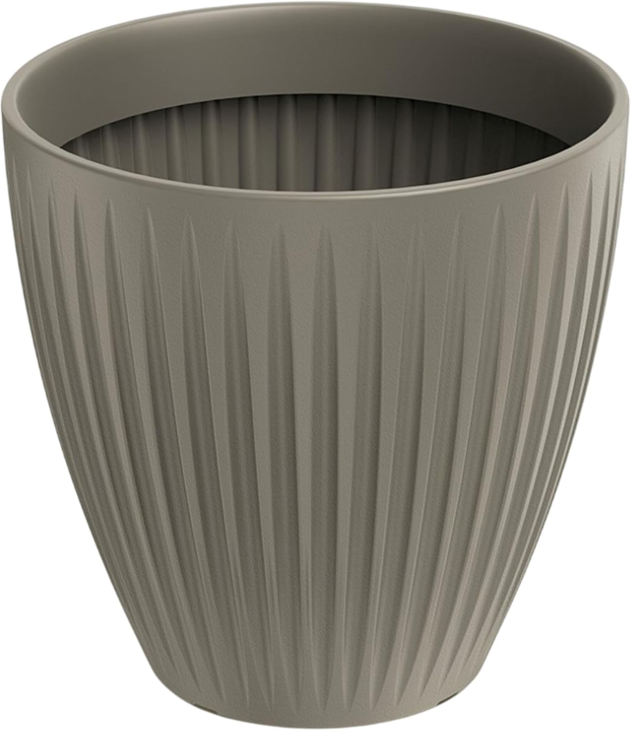 Prosperplast Vaso Latia Round MIDL Ø60x58 Mocca