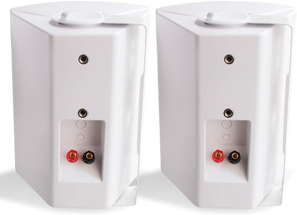 Altoparlanti da Esterno Cablati 200W 5,25" Impermeabili, Bianchi - immagine 4