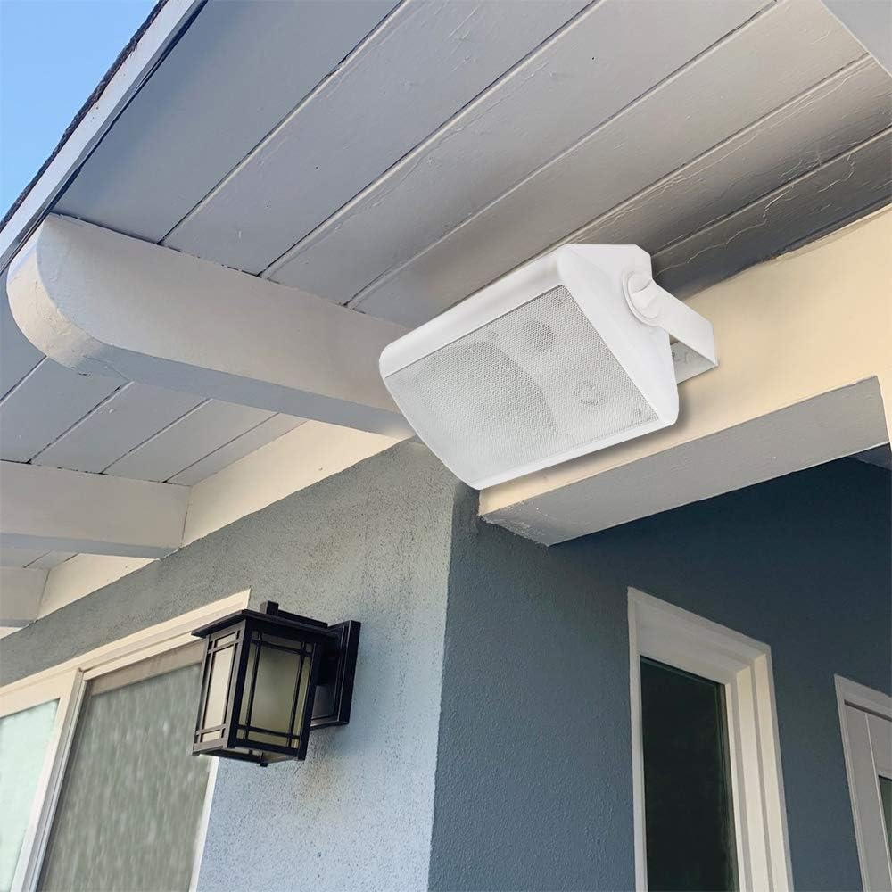 Altoparlanti da Esterno Cablati 200W 5,25" Impermeabili, Bianchi - immagine 5