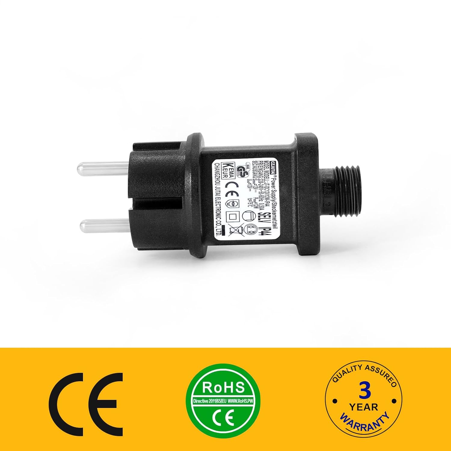 CZJUTAI Trasformatore LED IP44 12V 12W - immagine 2