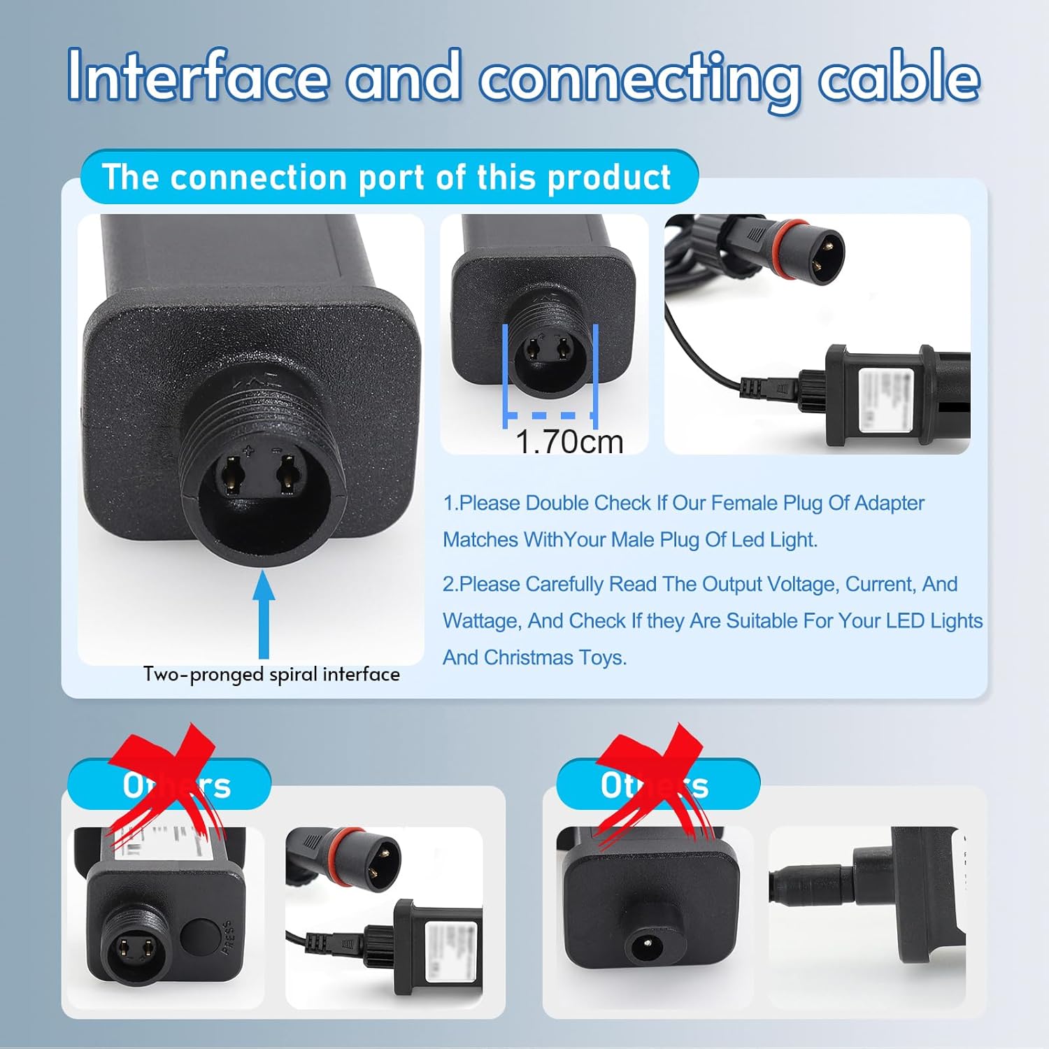 CZJUTAI Trasformatore LED IP44 12V 12W - immagine 3