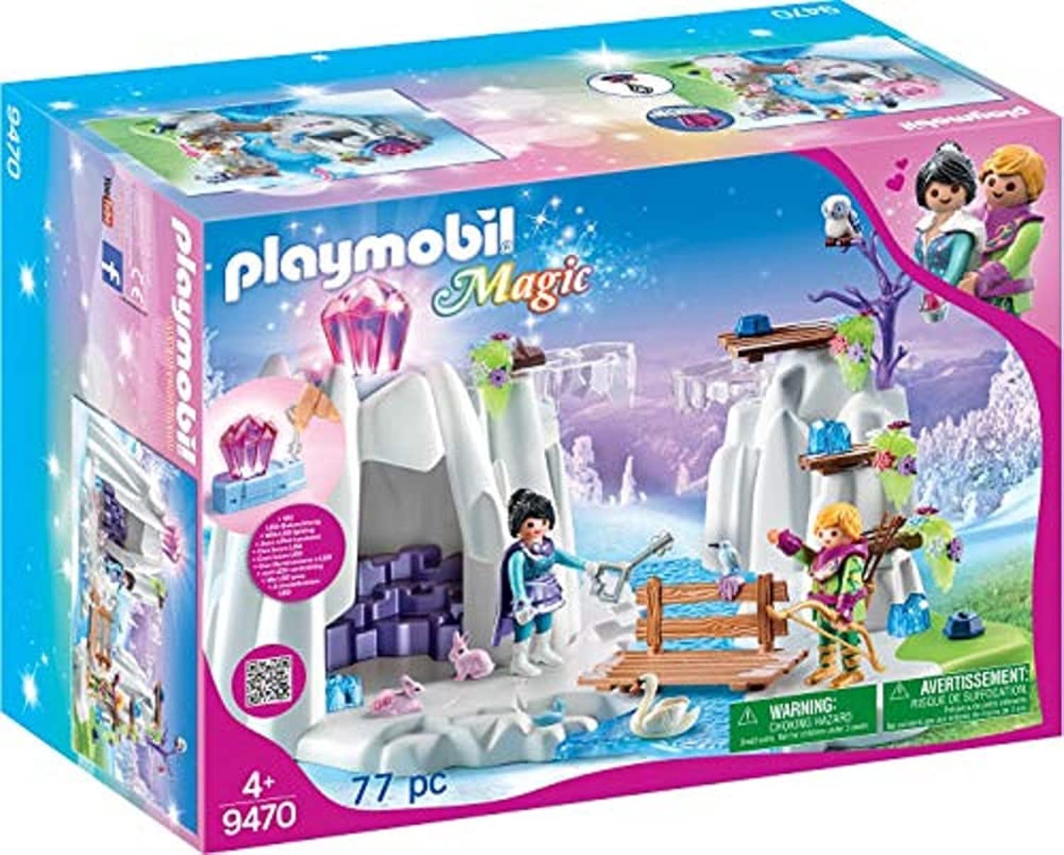 Playmobil 9470 Giocattoli - Cerca il cristallo d'amore unisex per bambini