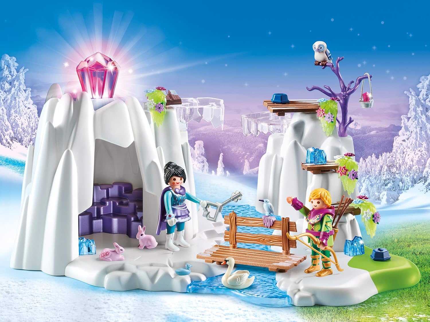 Playmobil 9470 Giocattoli - Cerca il cristallo d'amore unisex per bambini - immagine 3