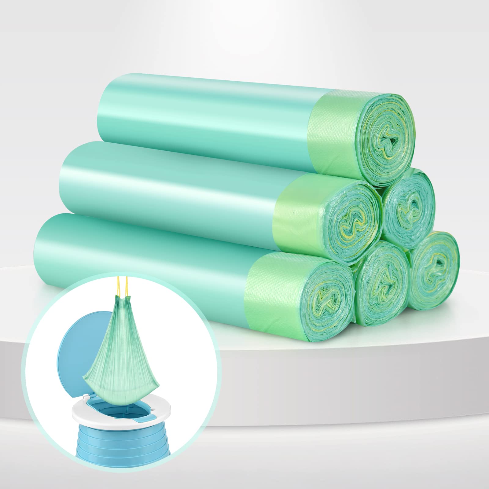 Sacchetti per Vasino da Viaggio Universali 90 Pezzi