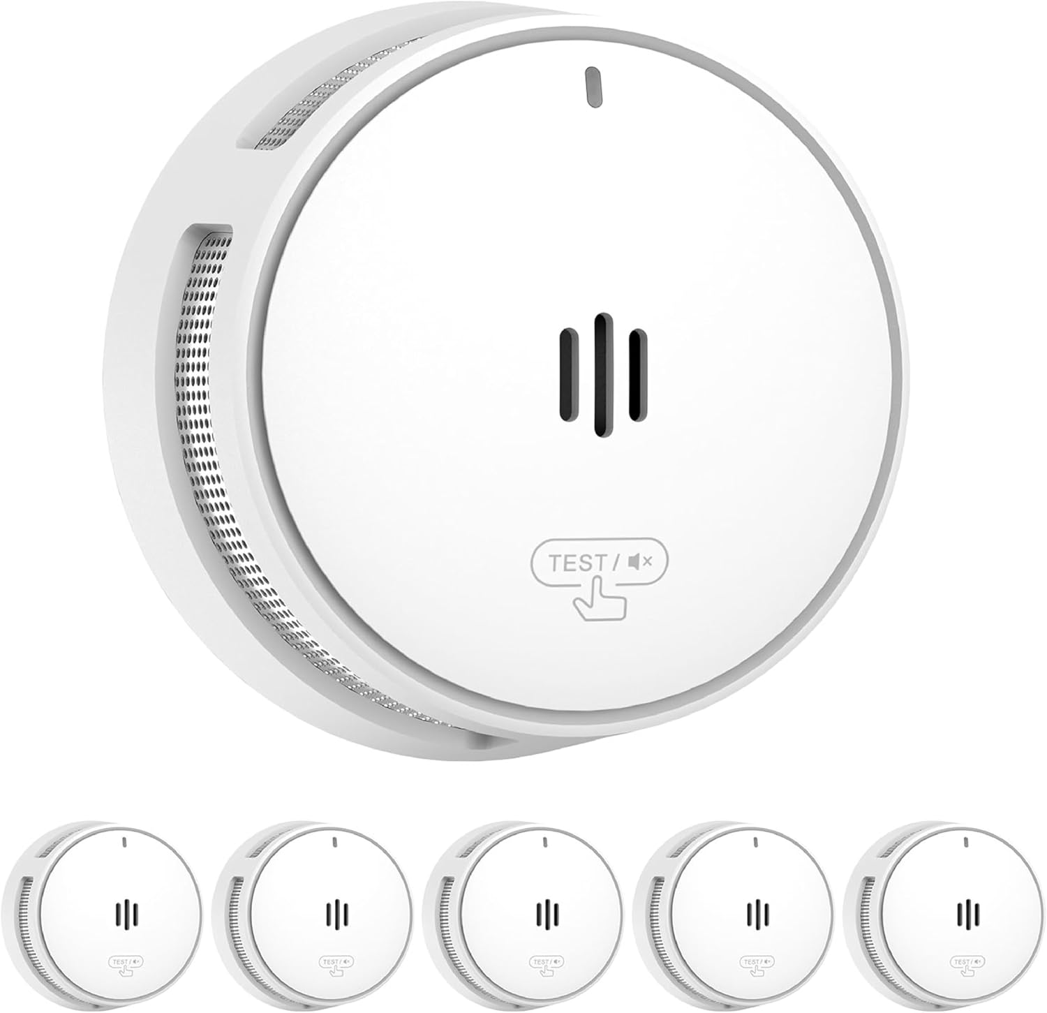 Allarme fumo con batteria 10 anni (5pack)