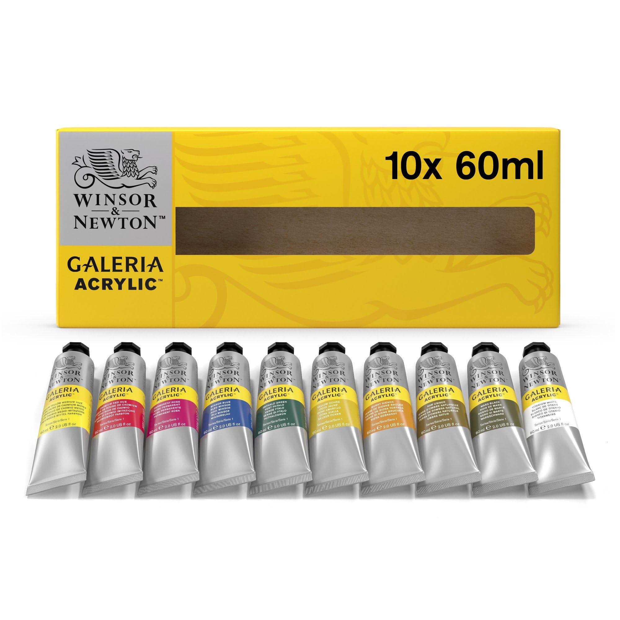 Galeria Acrylic - Set 10 Tubi 60 ml