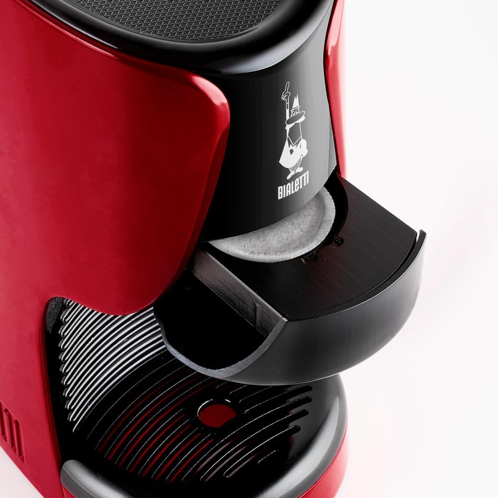 Bialetti Dama - Macchina Espresso a Cialde ESE, Rosso - immagine 3
