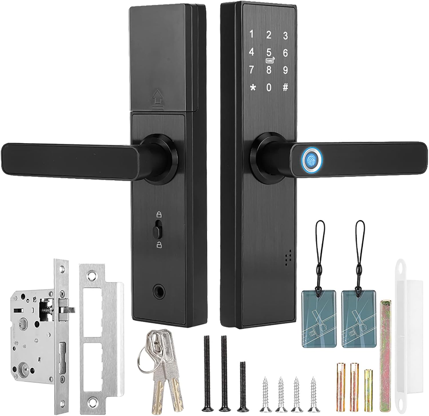 Smart Door Lock Wifi Elettronica Tuya, Impermeabile