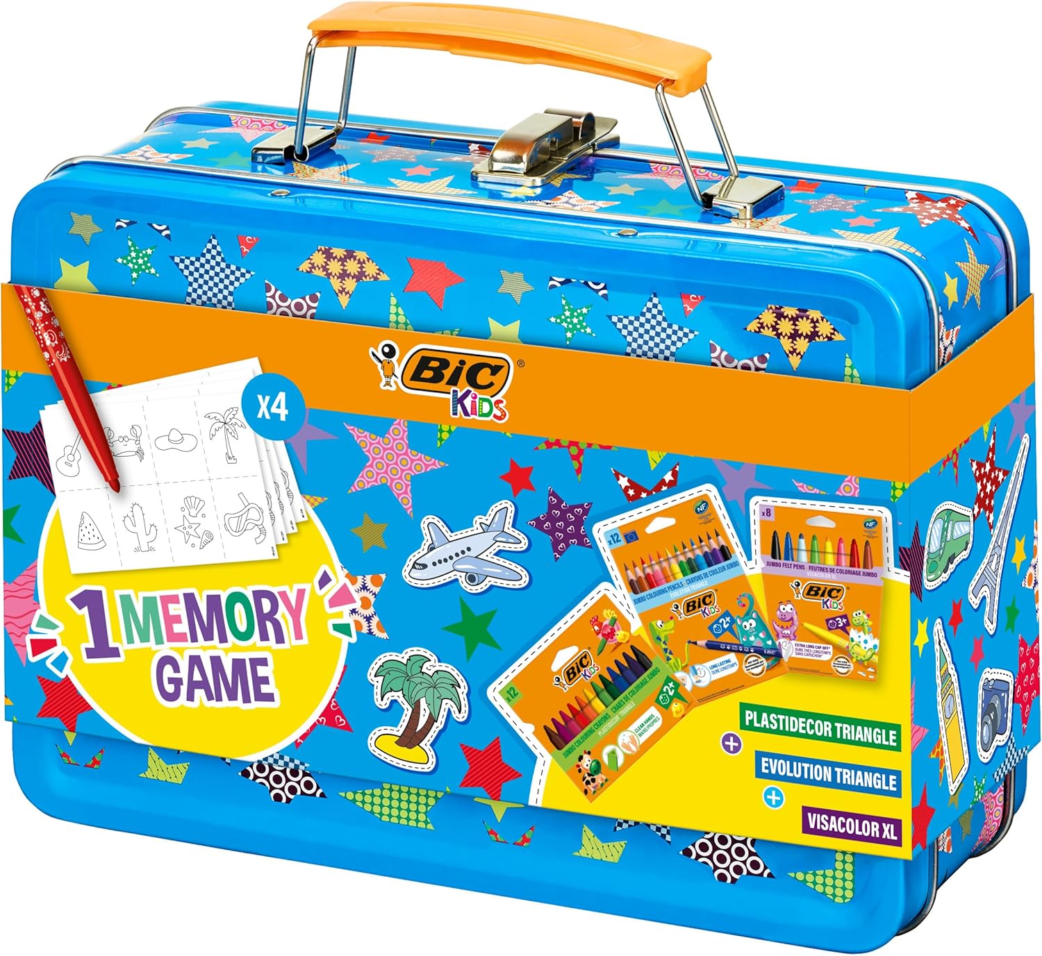 Bic Kids Valigetta Colori per Bambini 64 Unità - immagine 1