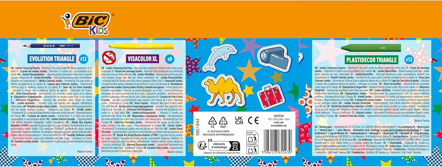 Bic Kids Valigetta Colori per Bambini 64 Unità - immagine 2