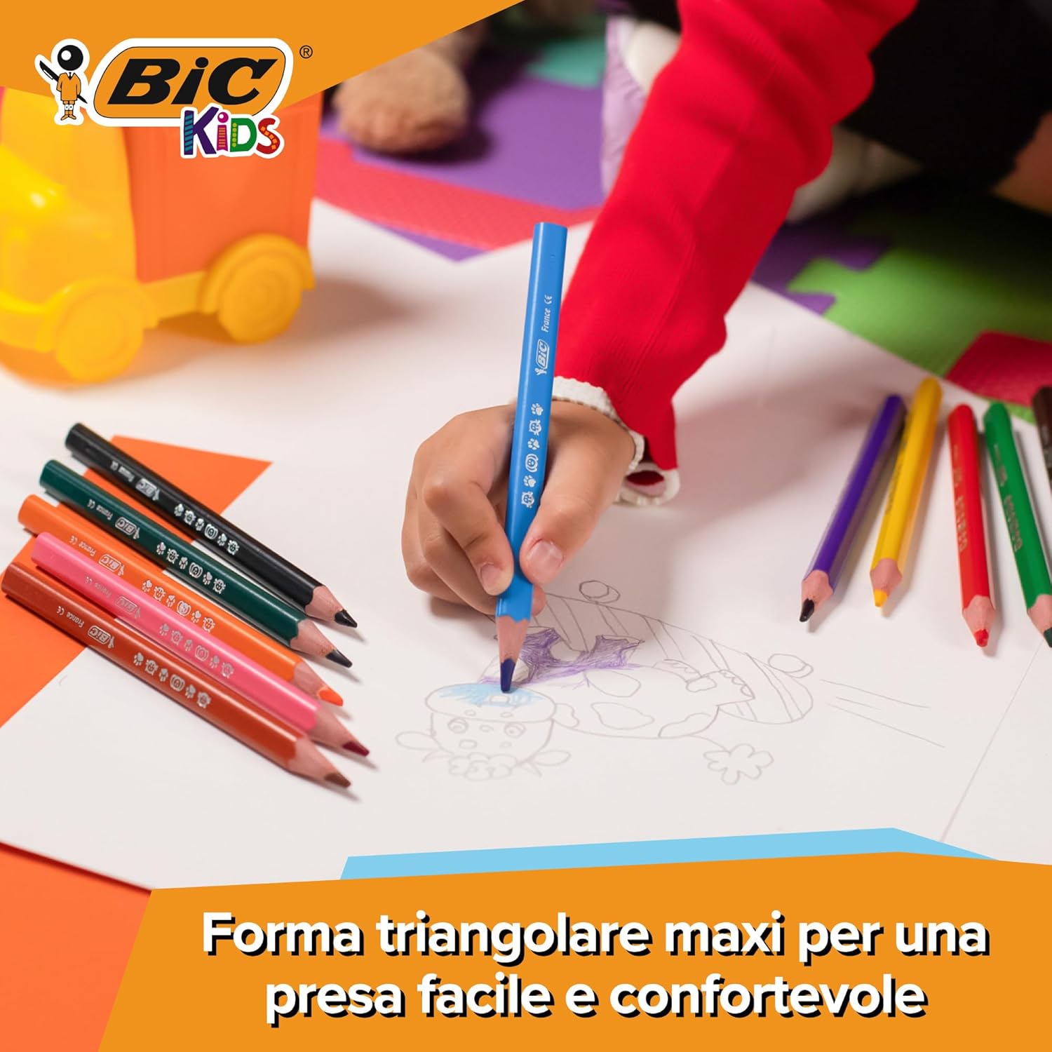 Bic Kids Valigetta Colori per Bambini 64 Unità - immagine 6