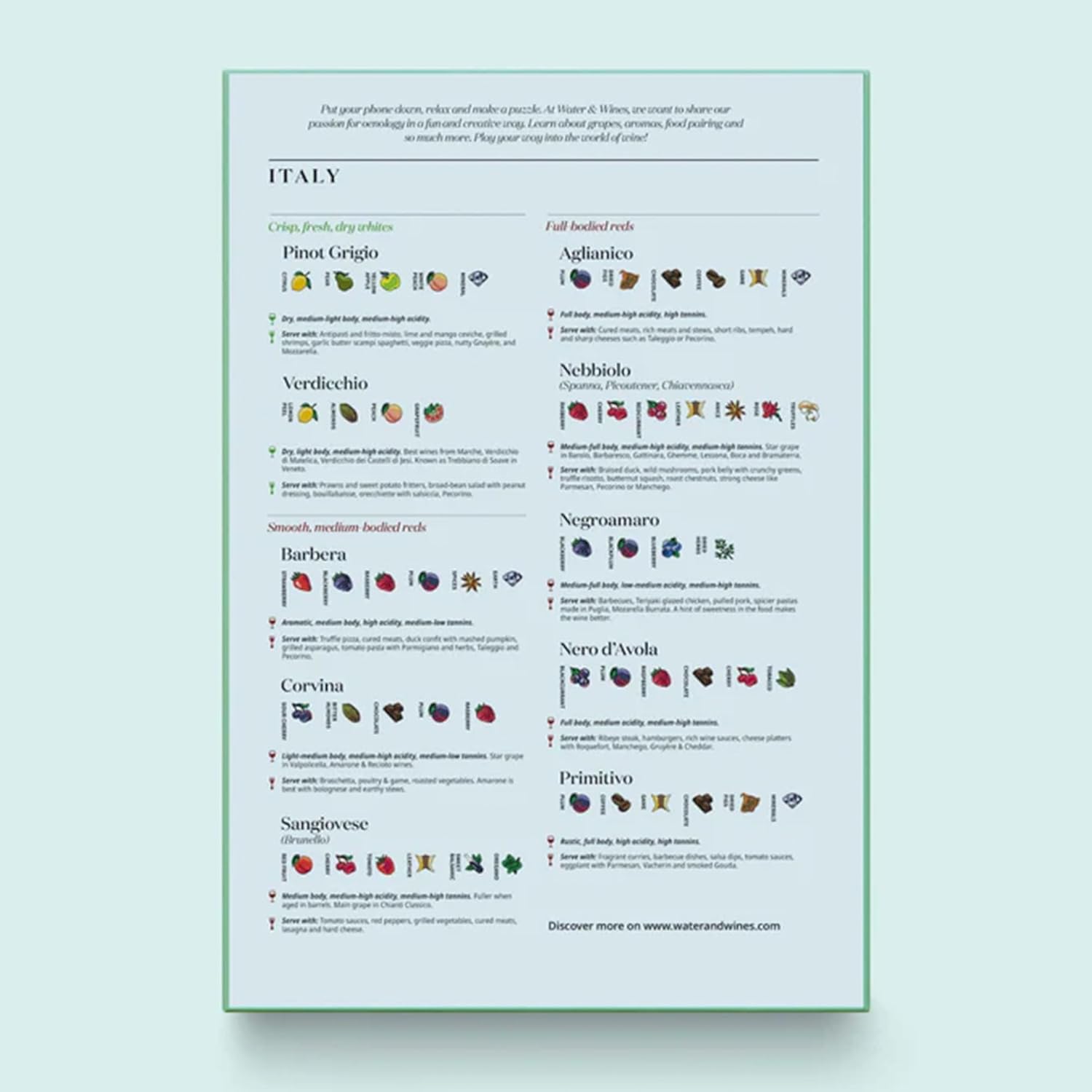 Puzzle del Vino Italiano 1000 Pezzi per Adulti - immagine 3