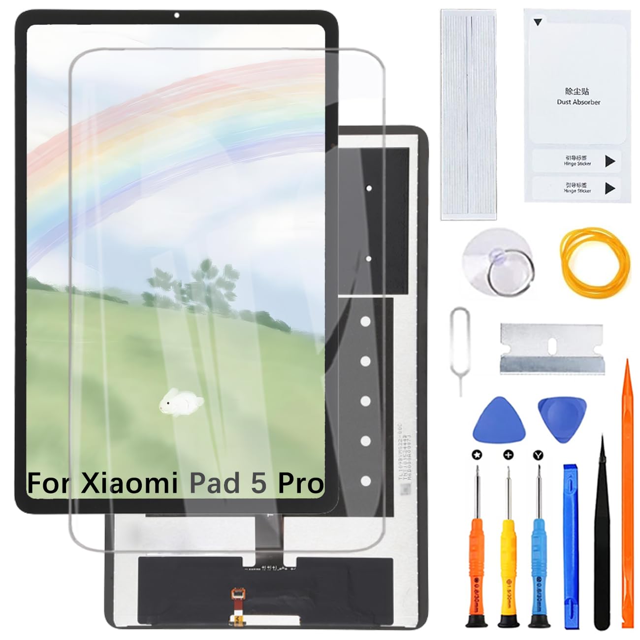 H&lycyj Schermo Display per Xiaomi Pad 5 Pro 11 pollici