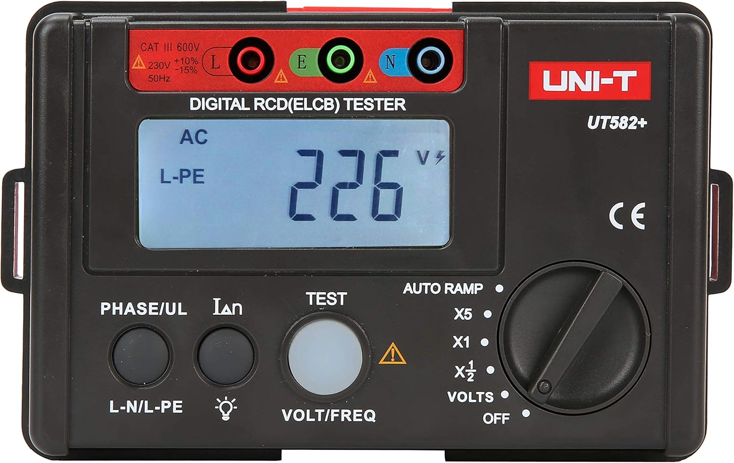 Uni-t UT582+ Tester Digitale RCD (ELCB) - immagine 1