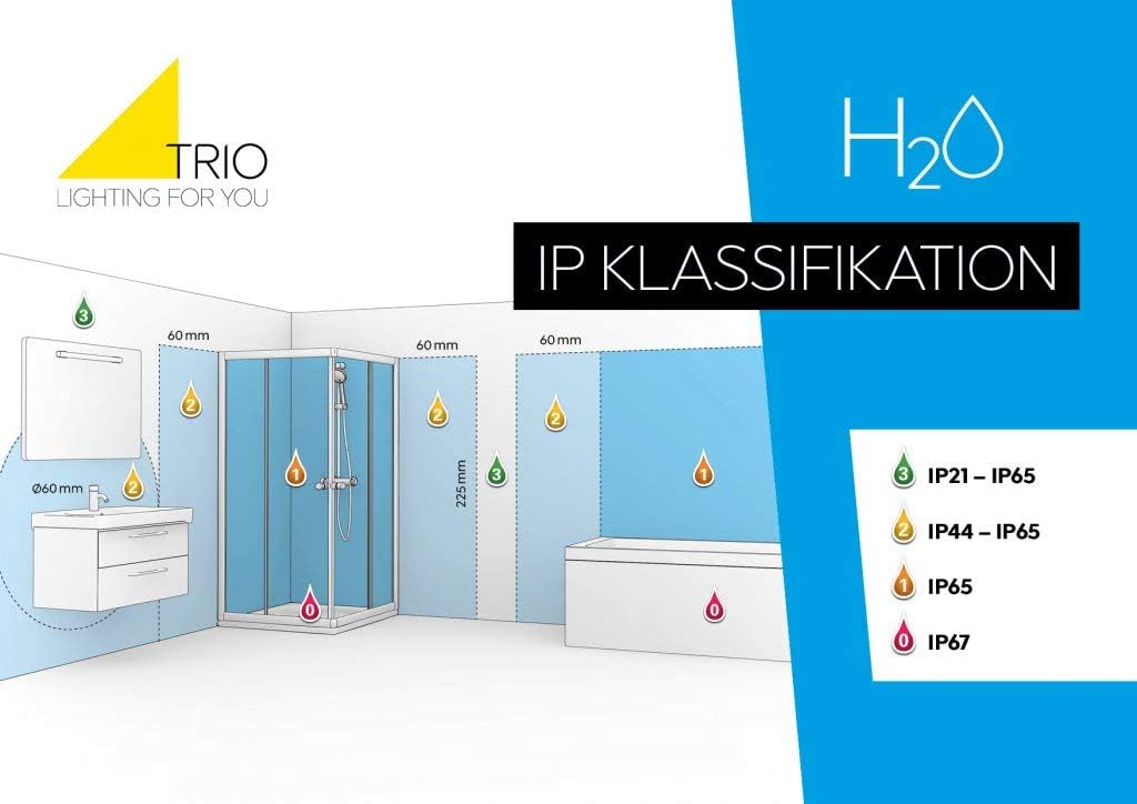 Trio Leuchten Lampada da Parete LED Piera 8 Watt - immagine 6