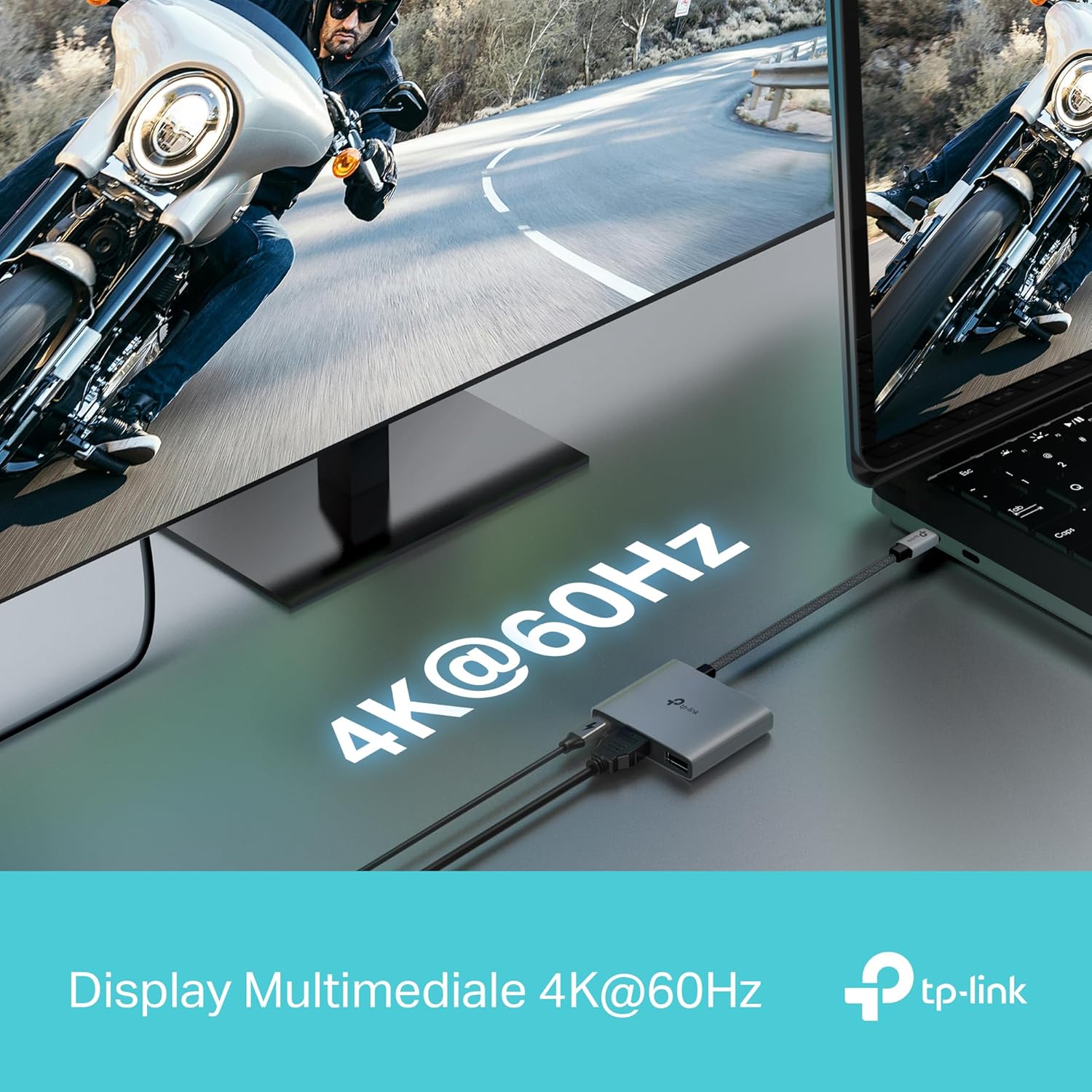 Tp-link UH3020C Hub USB-C 3 in 1 - immagine 4