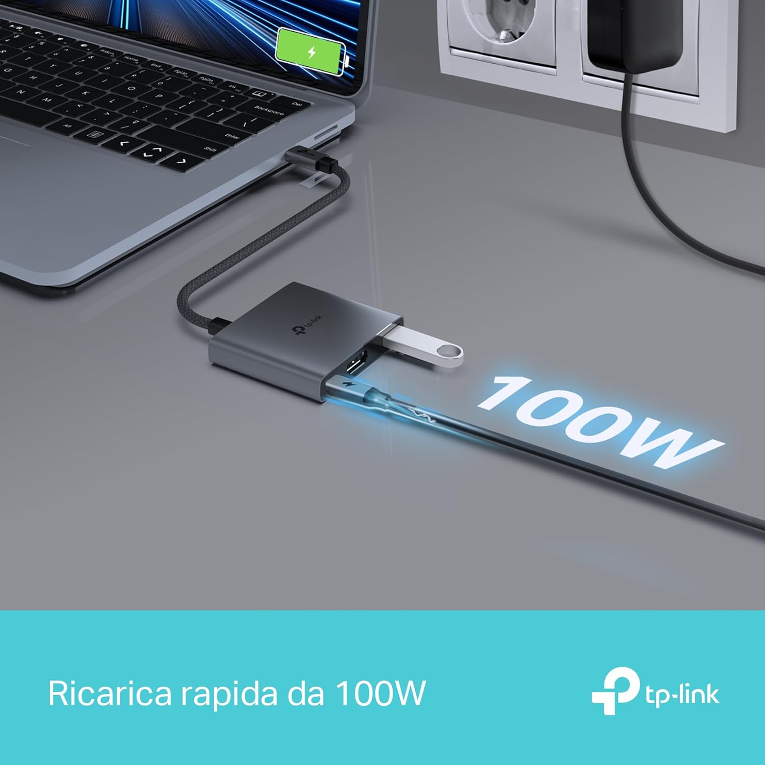 Tp-link UH3020C Hub USB-C 3 in 1 - immagine 5