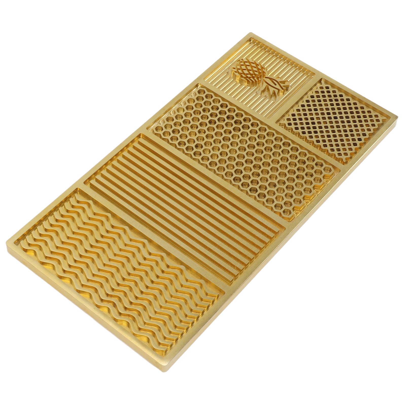 Vassoio in Ottone per Cubetti di Ghiaccio Personalizzati