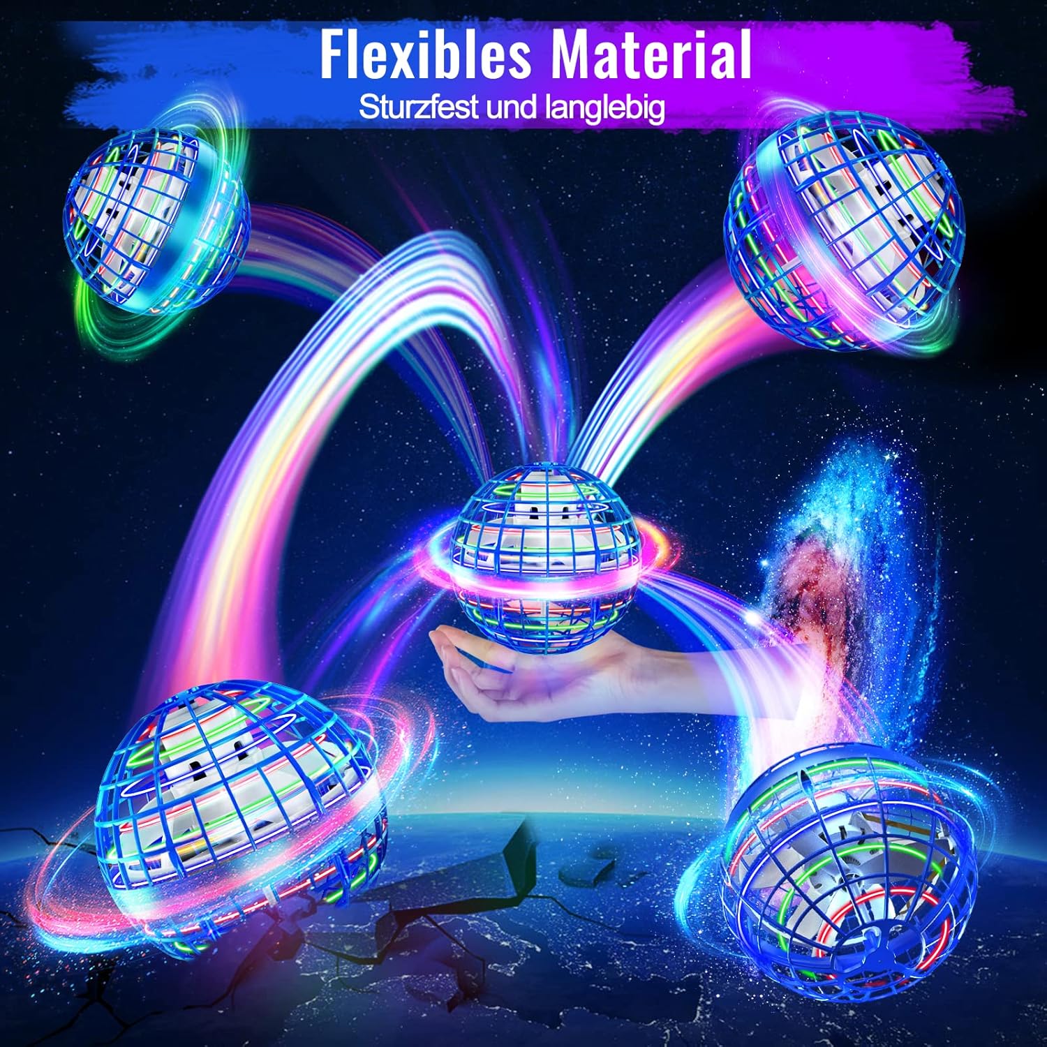 semai Palla Volante con Luce LED per Ragazzi - immagine 2