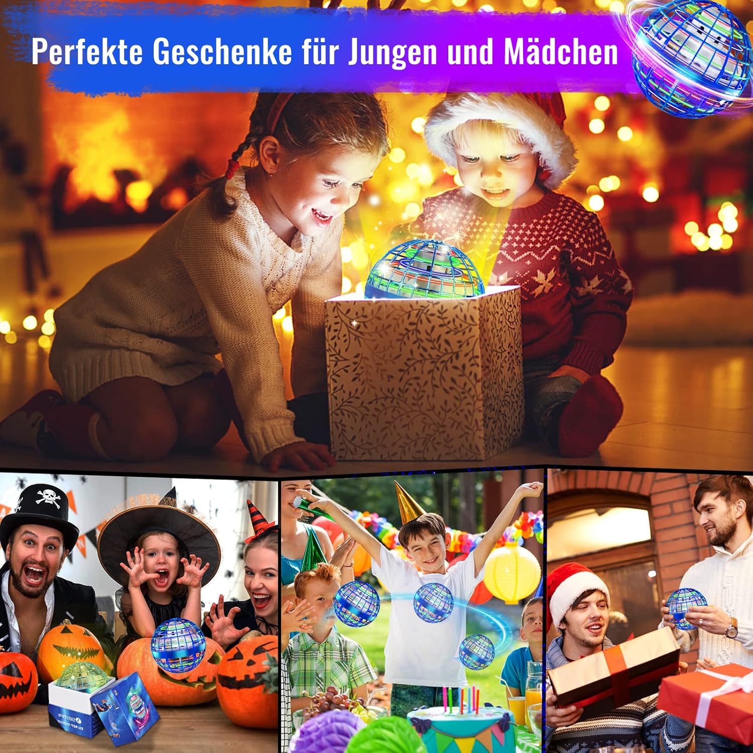 semai Palla Volante con Luce LED per Ragazzi - immagine 5