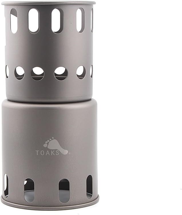 Fornello a Legna da Campeggio in Titanio