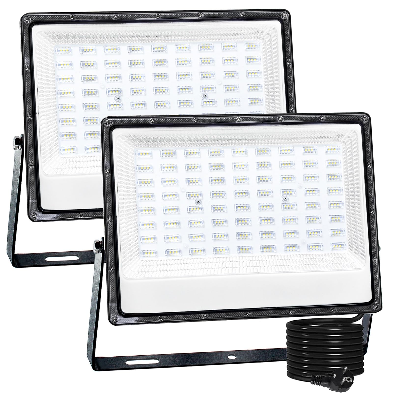 CREATESTAR Faretto LED da Esterno 200W (2 pz)