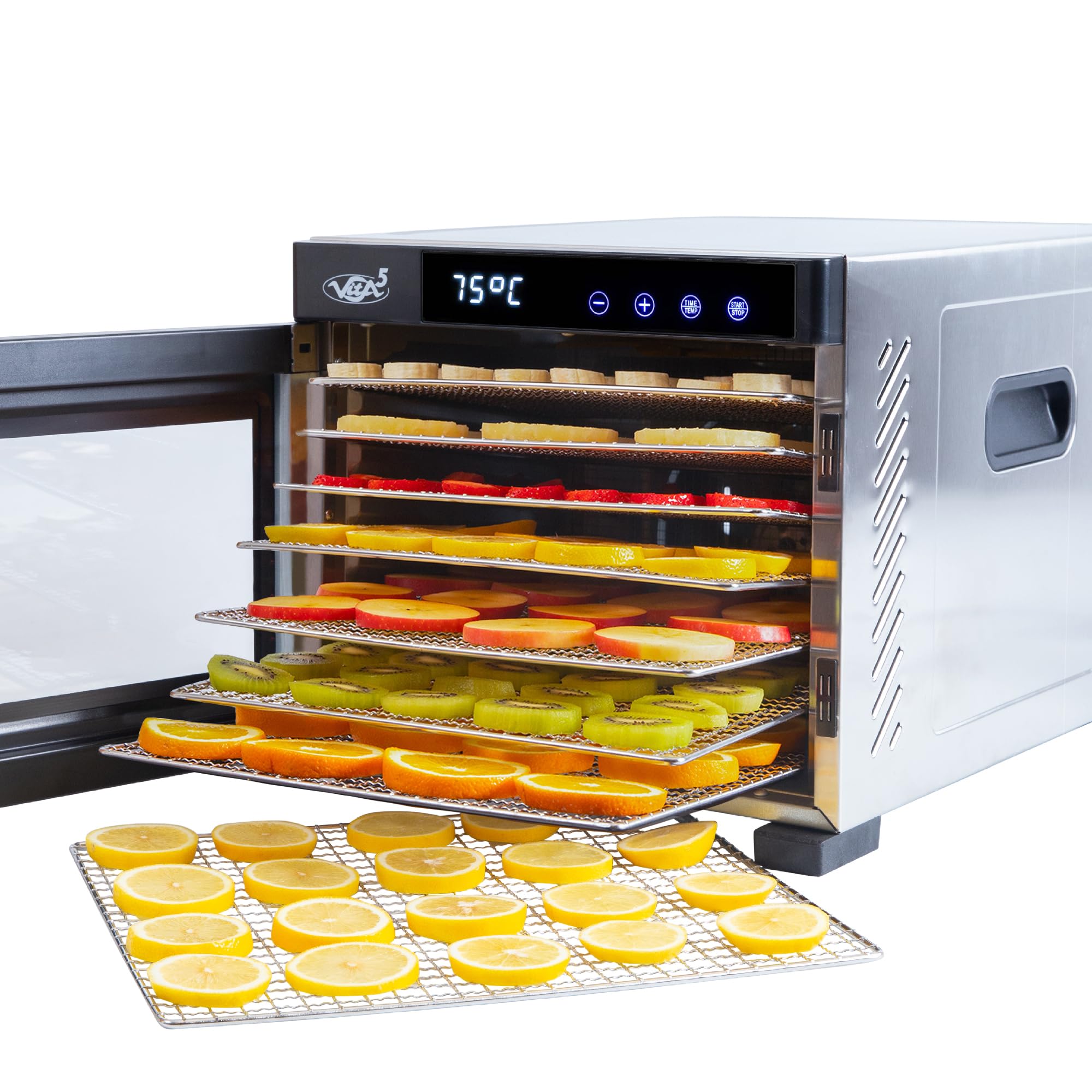 Vita5 Essiccatore Alimentare 650W con 7 Vassoi Inox