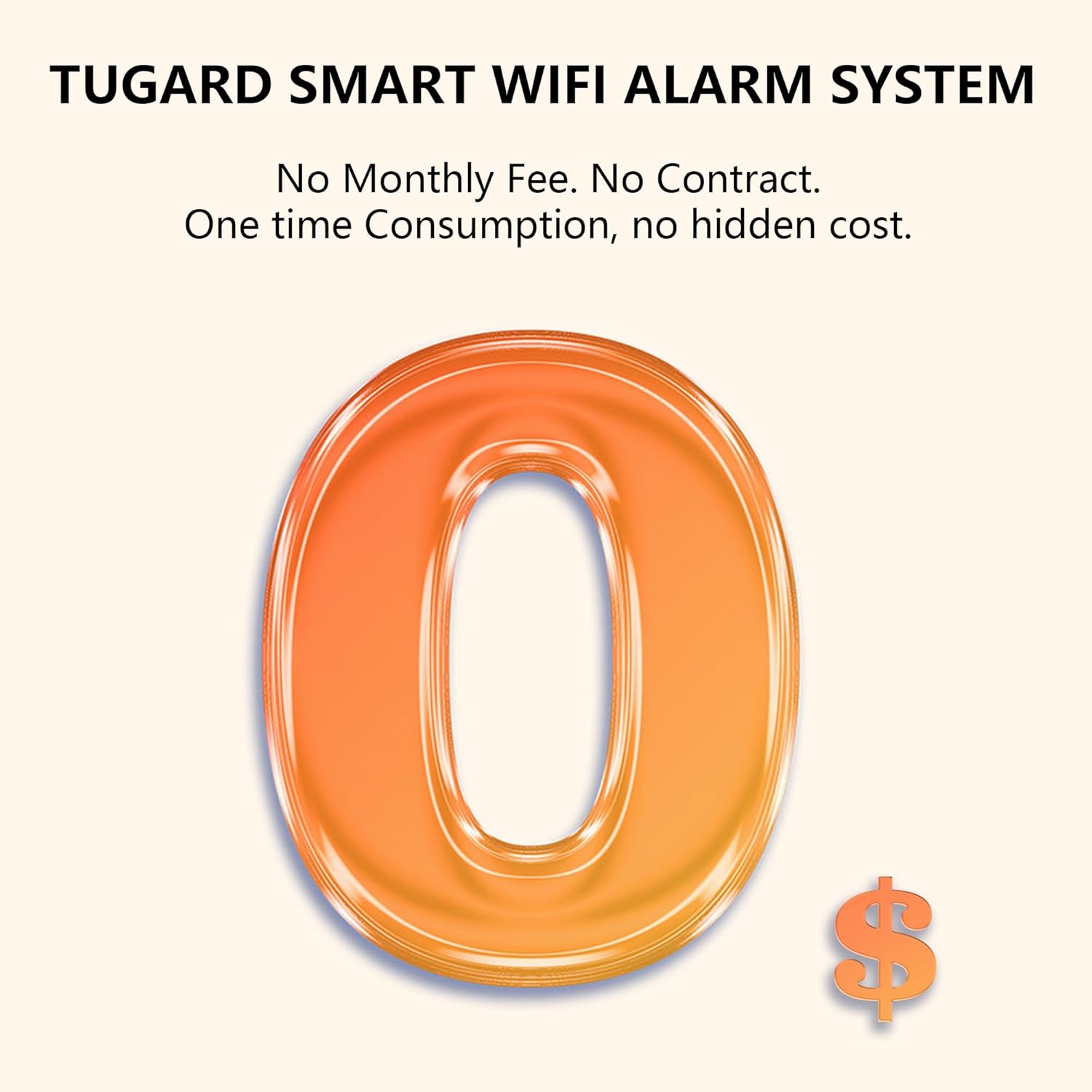 Tugard Allarme Domestico Wireless WiFi GSM 4G, 20 Pezzi - immagine 4