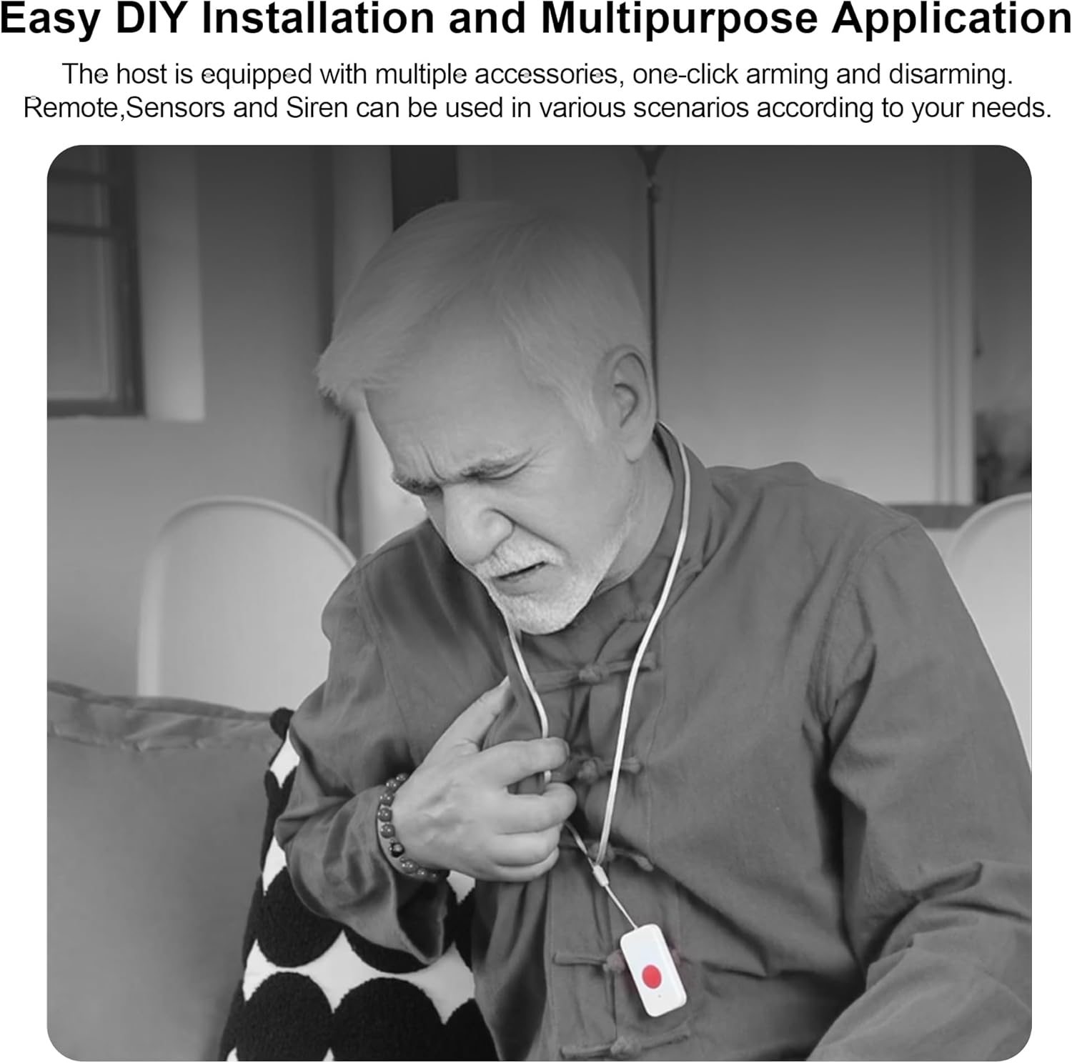 Tugard Allarme Domestico Wireless WiFi GSM 4G, 20 Pezzi - immagine 7