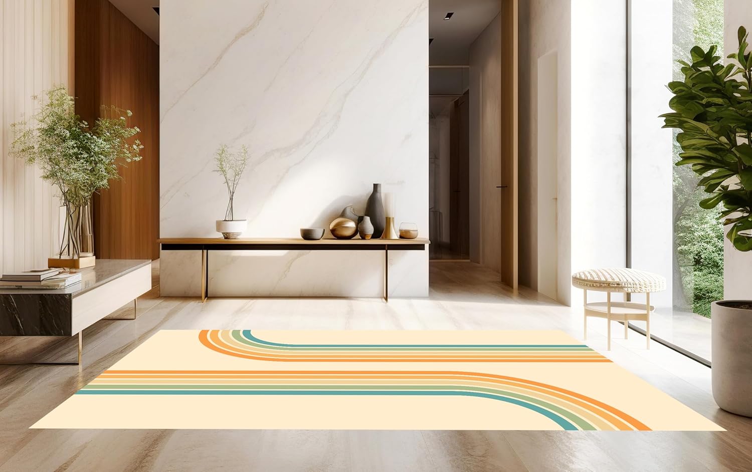 Viniliko Tappeto in Vinile Antiscivolo Persefone 112x200cm