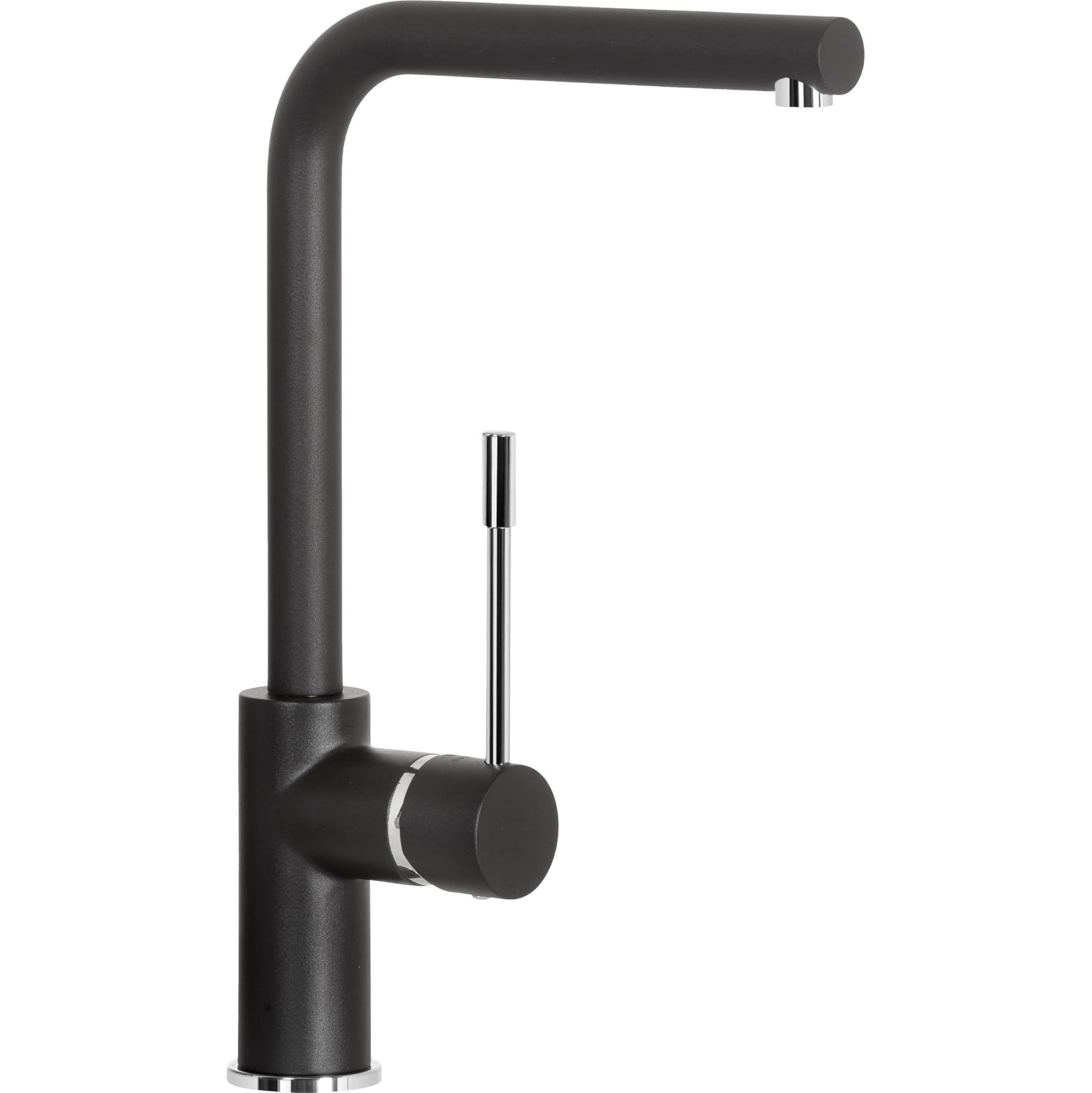 Schock Miscelatore Aquatrend Canna Alta a Ponte, Nero Assoluto