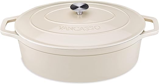 Vancasso Pentola in Ghisa Smaltata Ovale 8L