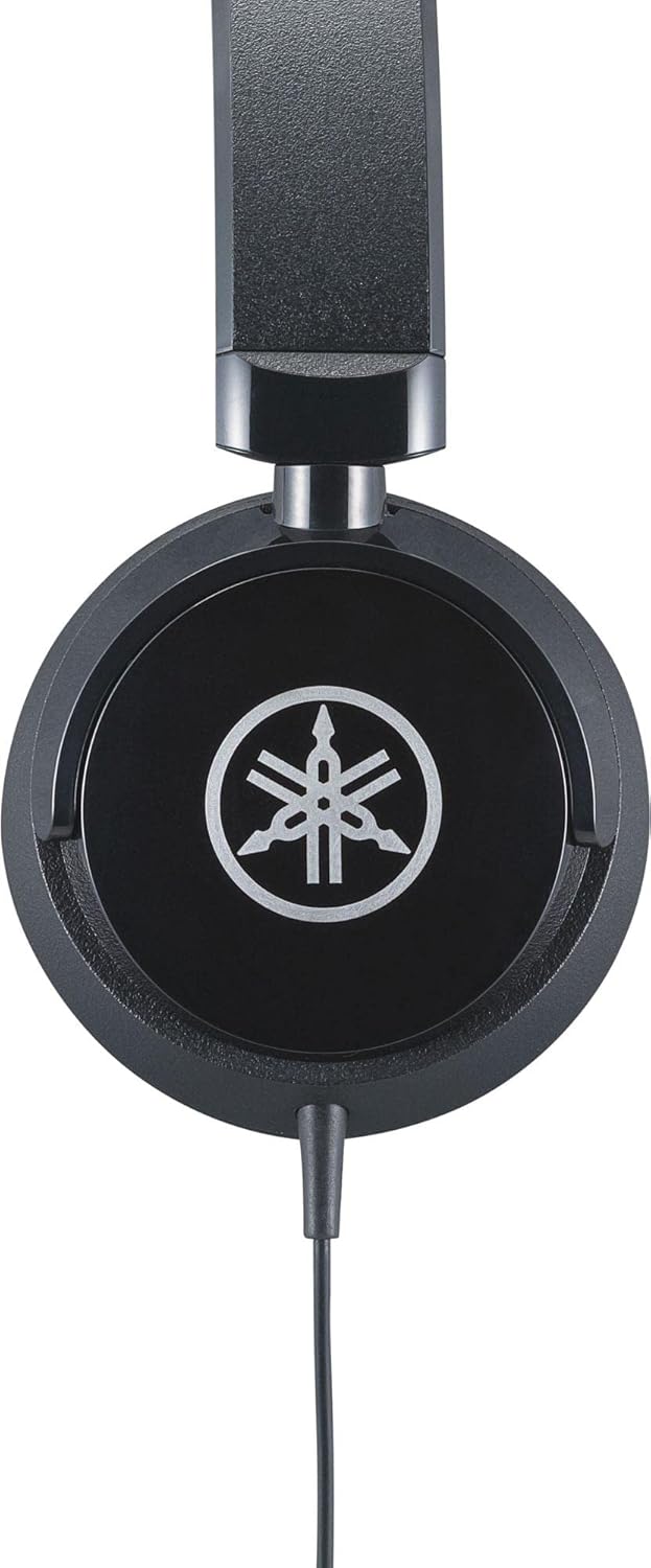 Yamaha HPH-50B Cuffie Sovraurali, Nero - immagine 2