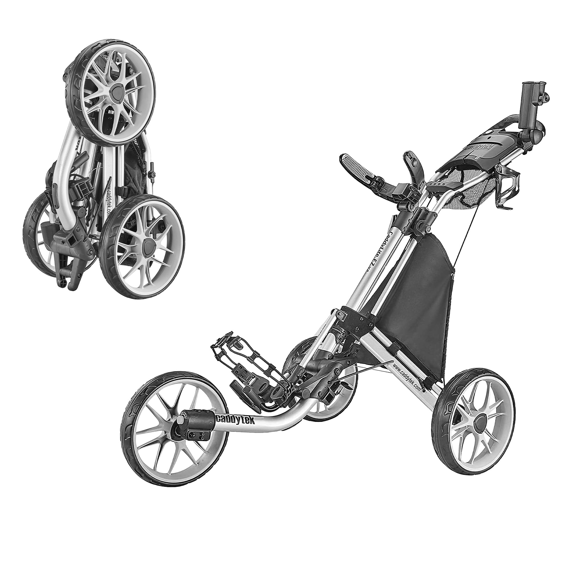 Caddytek CaddyLite EZ V8 - Carrello da Golf 3 Ruote