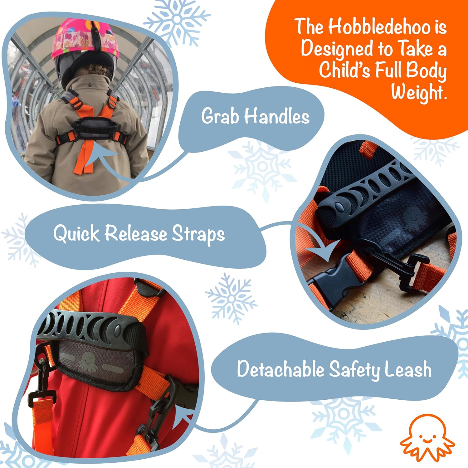 Hobbledehoo Active - Imbracatura Sci e Snowboard Bambini - immagine 2