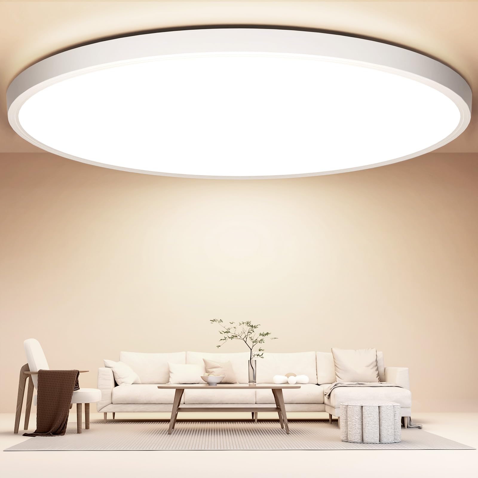 Ouila Plafoniera LED Soffitto Ø40CM 36W 4000K