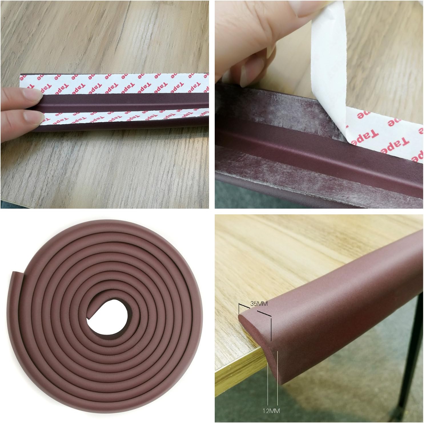 Protezione Bordi L-Forma 25M in Schiuma Extra Spessa - immagine 2