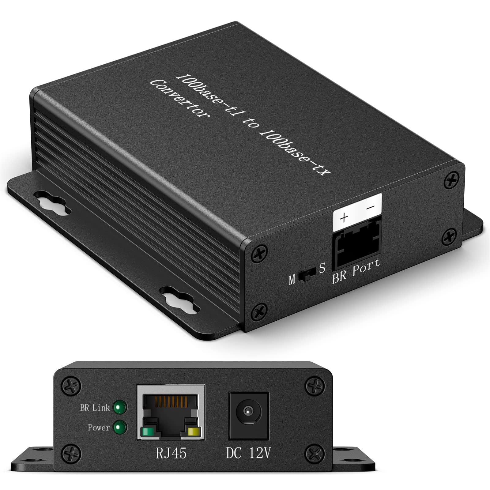 100BASE Ethernet Media Converter 2 fili