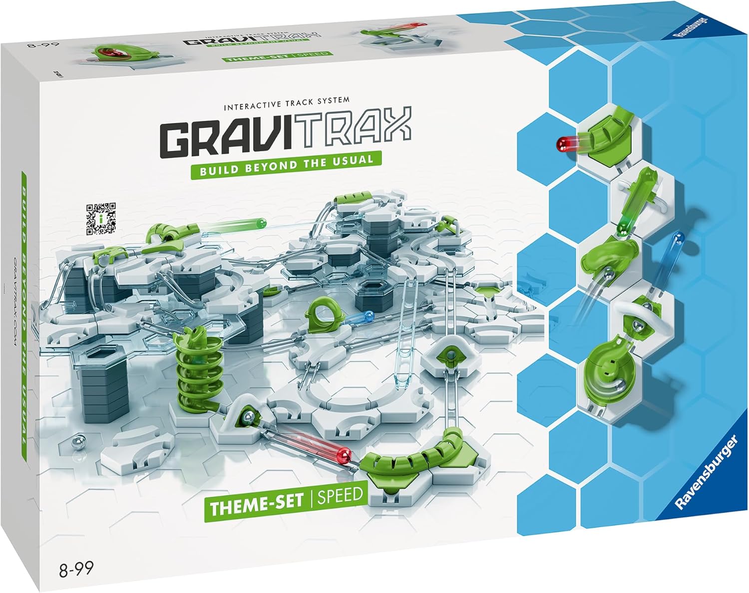 Ravensburger - GraviTrax Speed, Pista di Biglie 185 Pezzi - immagine 2