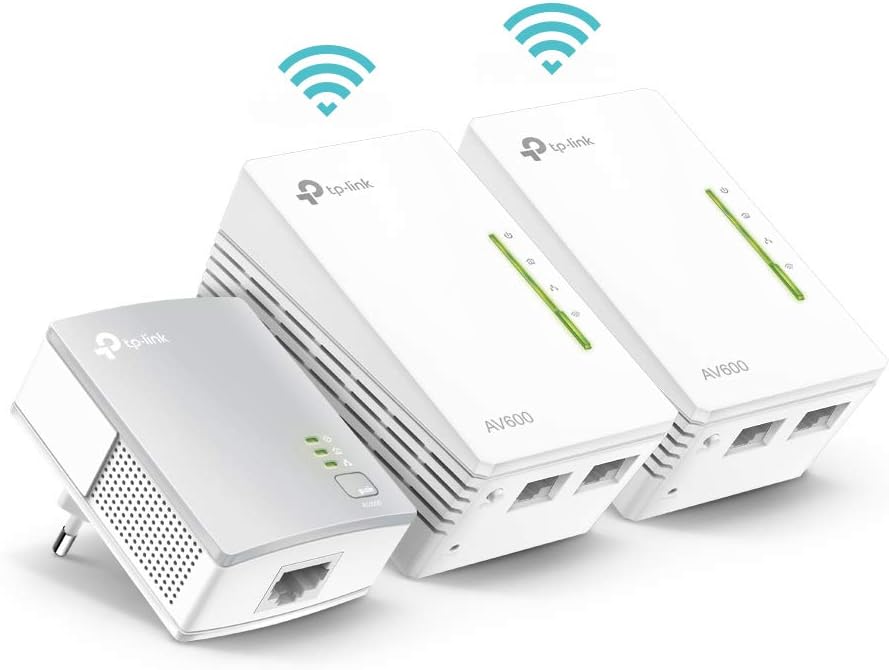 Tp-link TL-WPA4220 TKIT Powerline Kit AV600Mbps WiFi 300Mbps - immagine 1