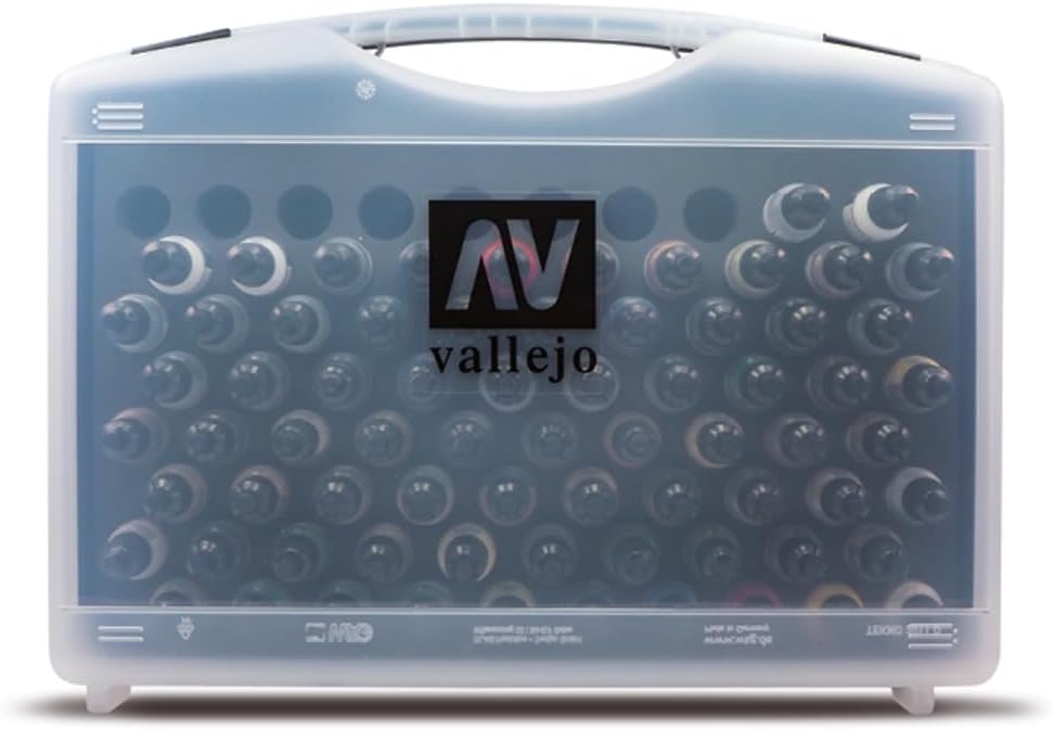 Vallejo Basic Colors Model Air Paint Case, 17 ml - immagine 2