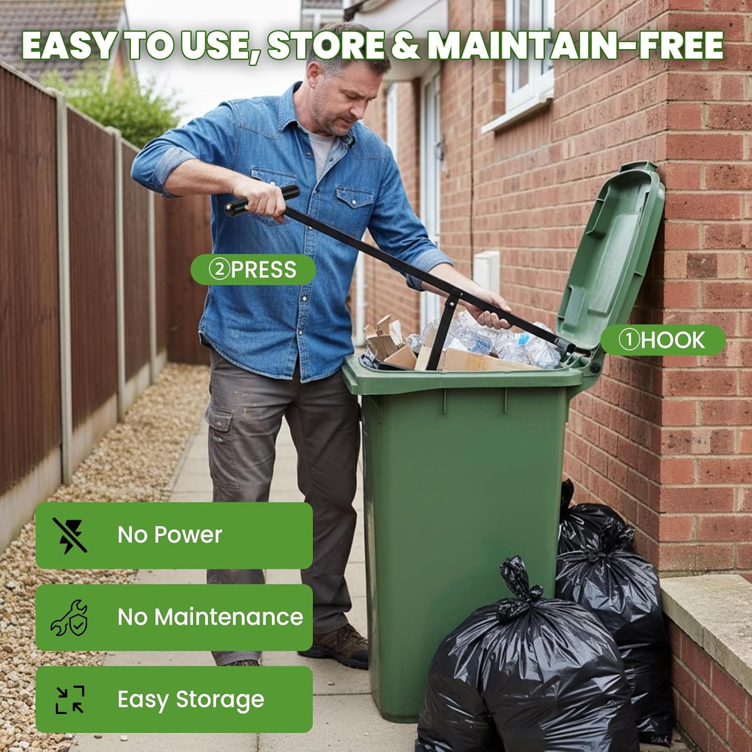 Newtry Compattatore Rifiuti Plus Manuale - immagine 5