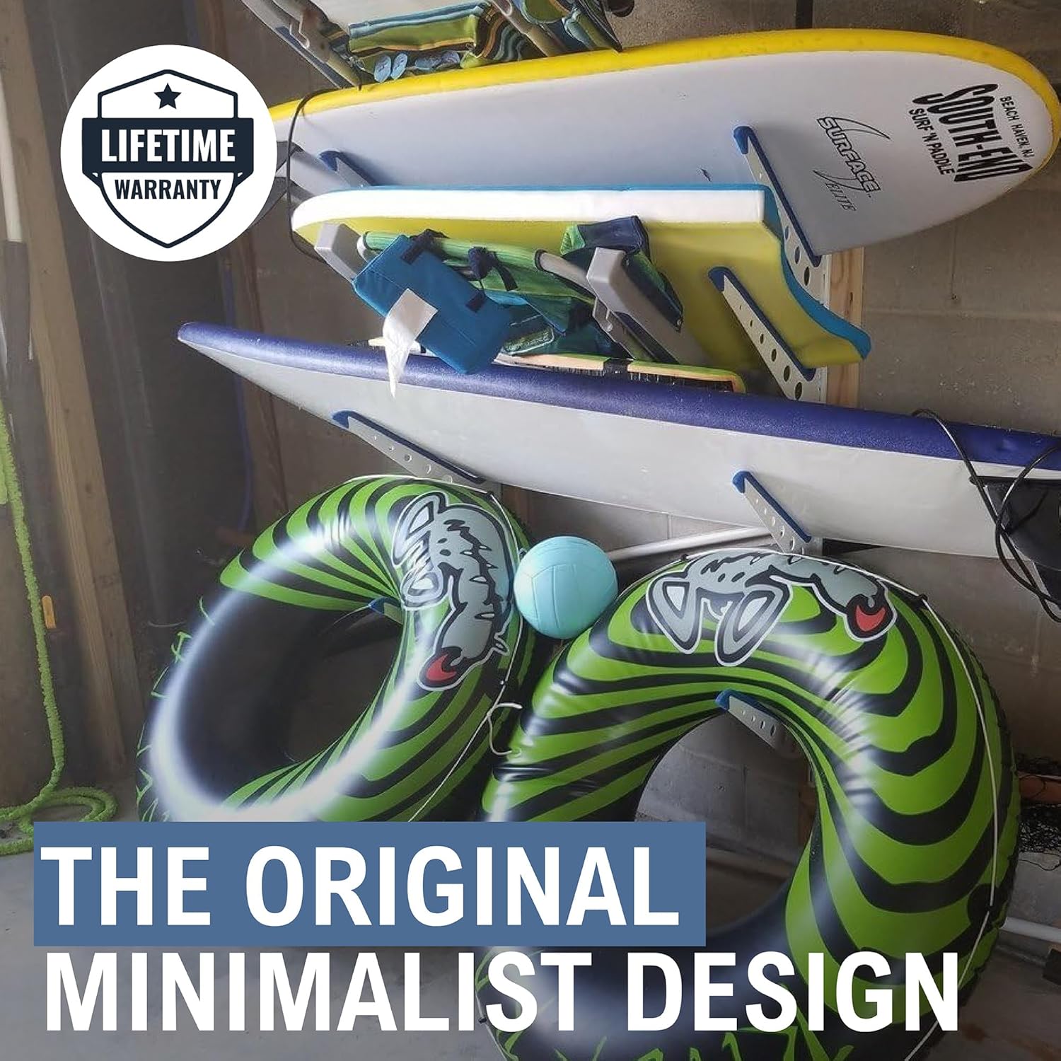 StoreYourBoard Portaoggetti da parete regolabile 4 livelli - immagine 2