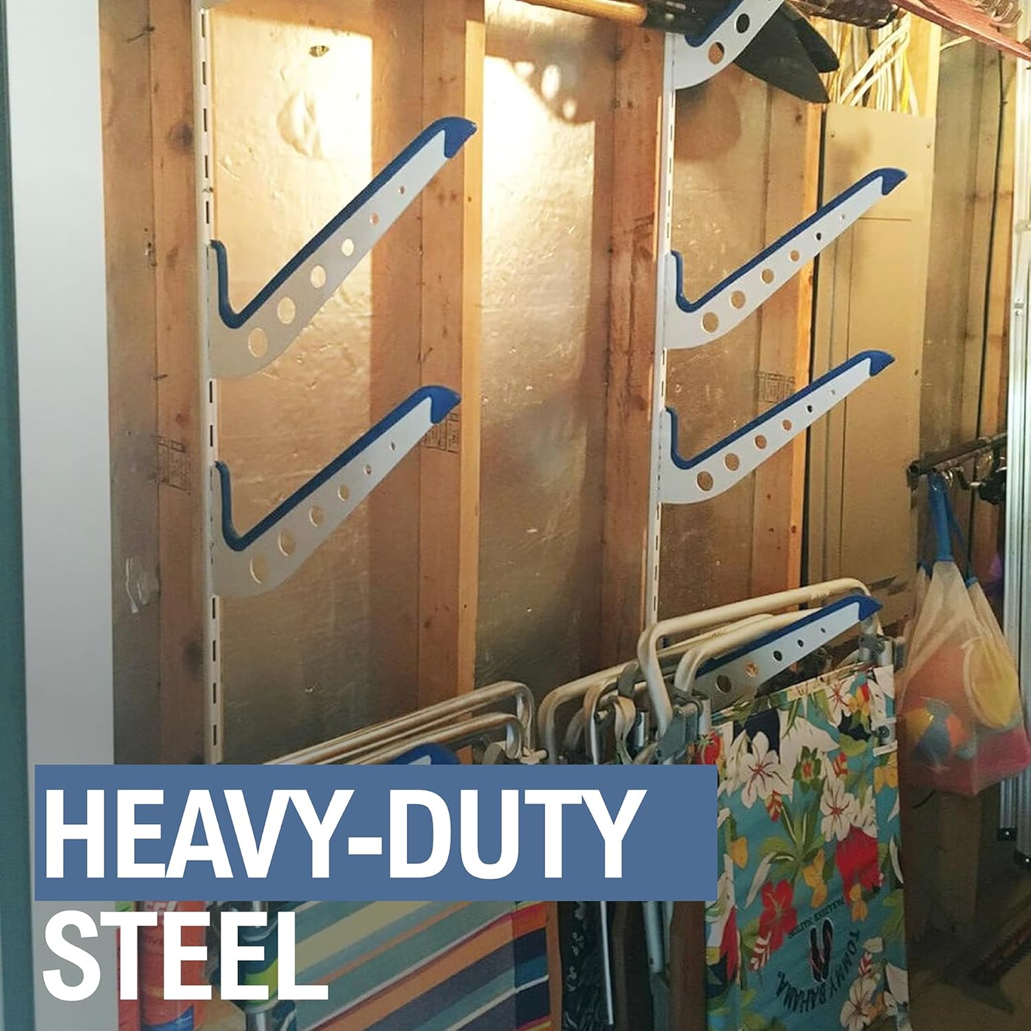 StoreYourBoard Portaoggetti da parete regolabile 4 livelli - immagine 4