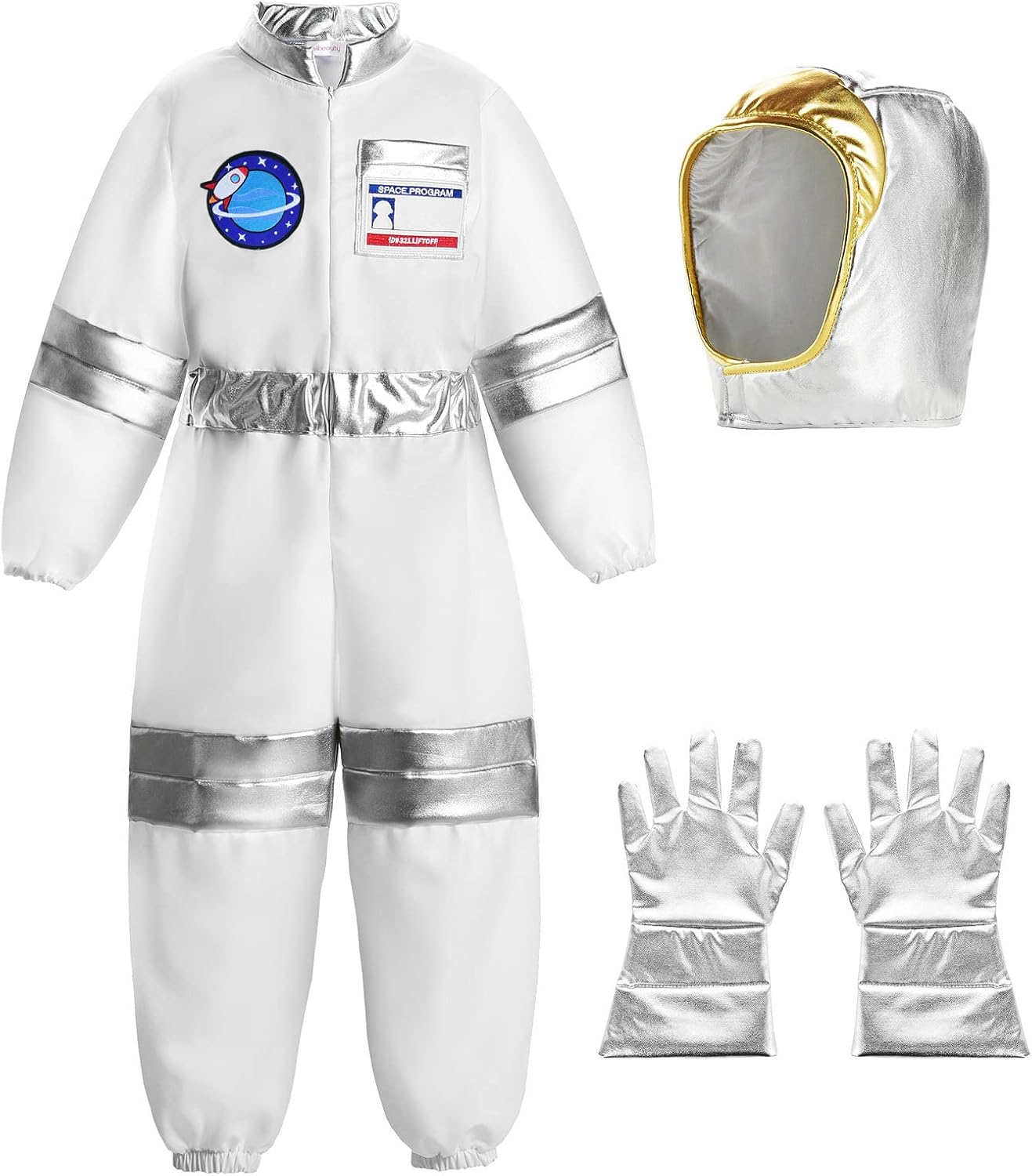 ReliBeauty Costume Astronauta Bambino Bambina - immagine 1