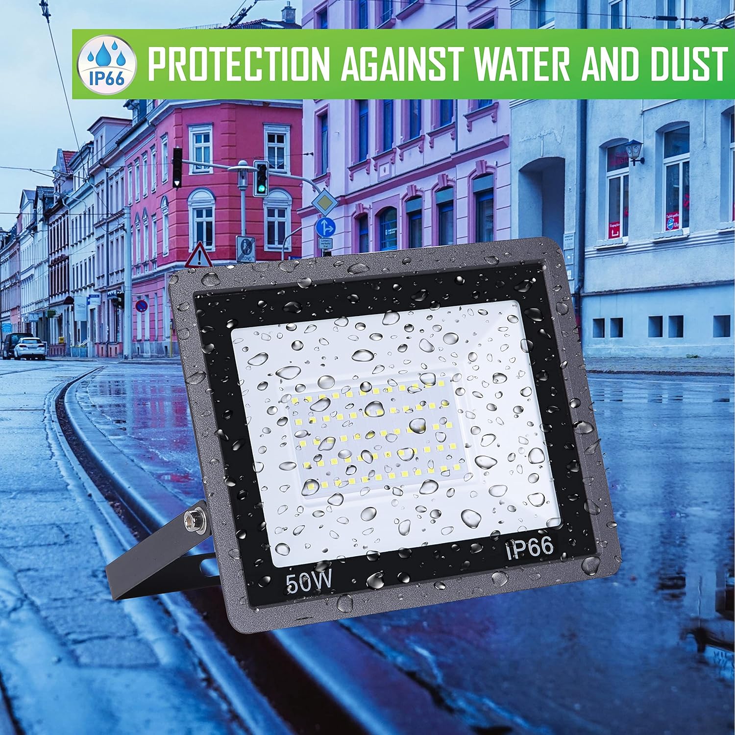 Faretto LED da Esterno 50W (Pack 5) - immagine 4