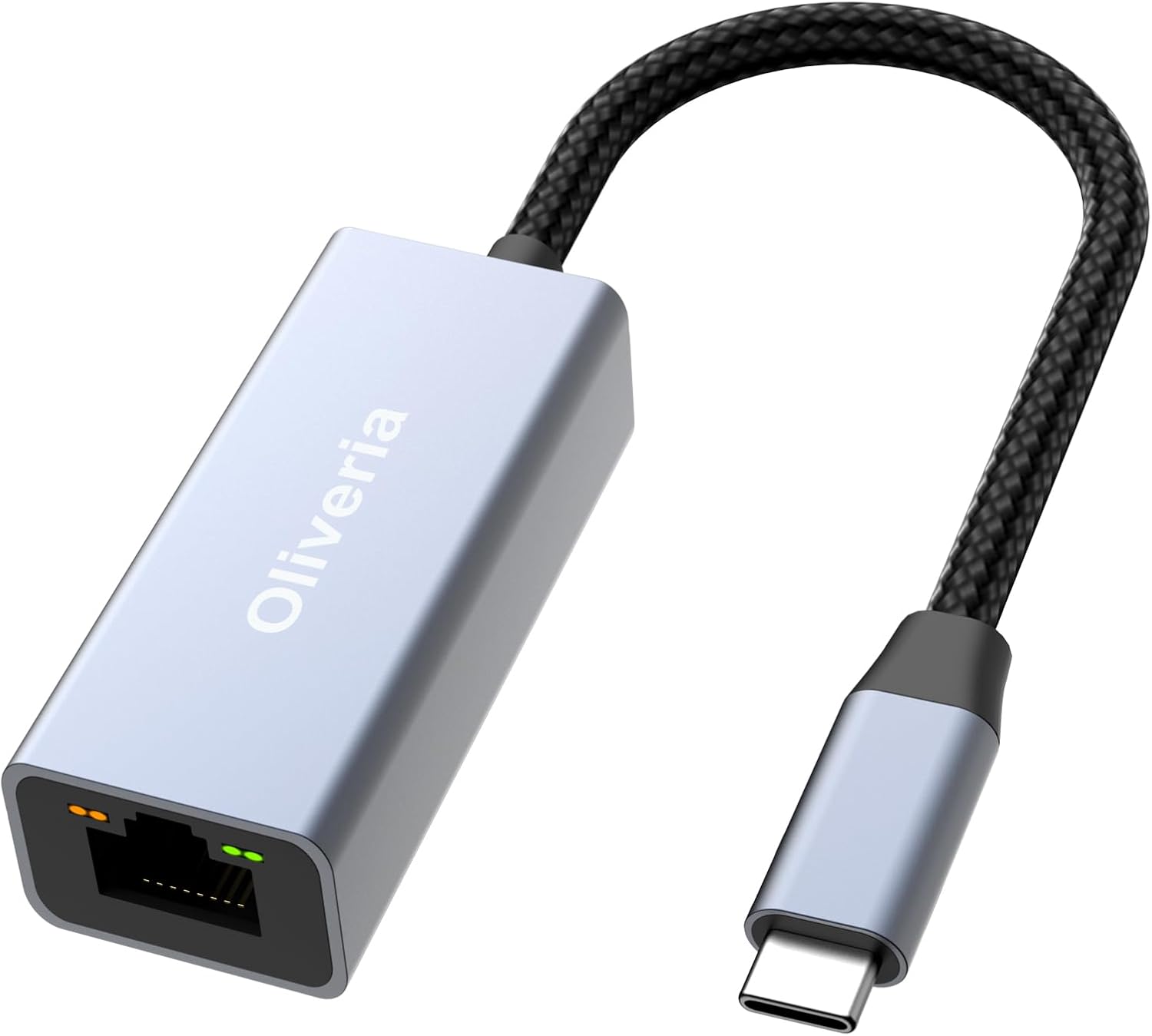 Oliveria Adattatore USB C a Ethernet RJ45 Gigabit LAN - immagine 8
