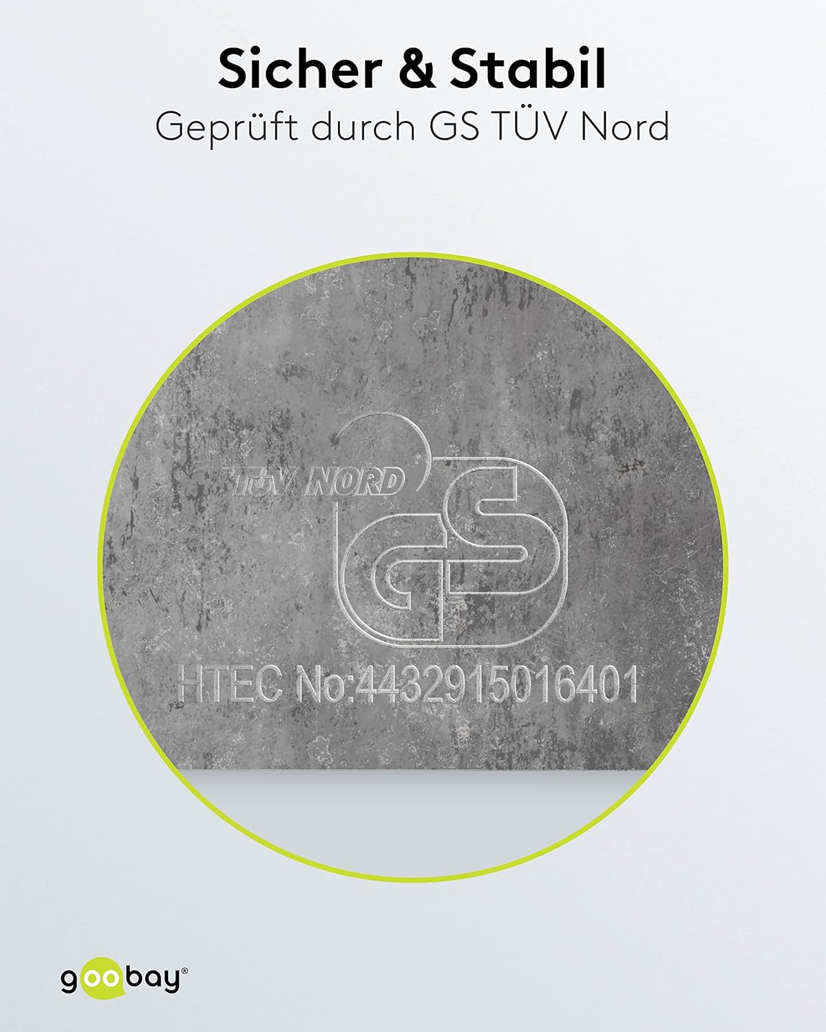 Goobay 60503 Sat - Supporto da Parete per Balcone - immagine 5