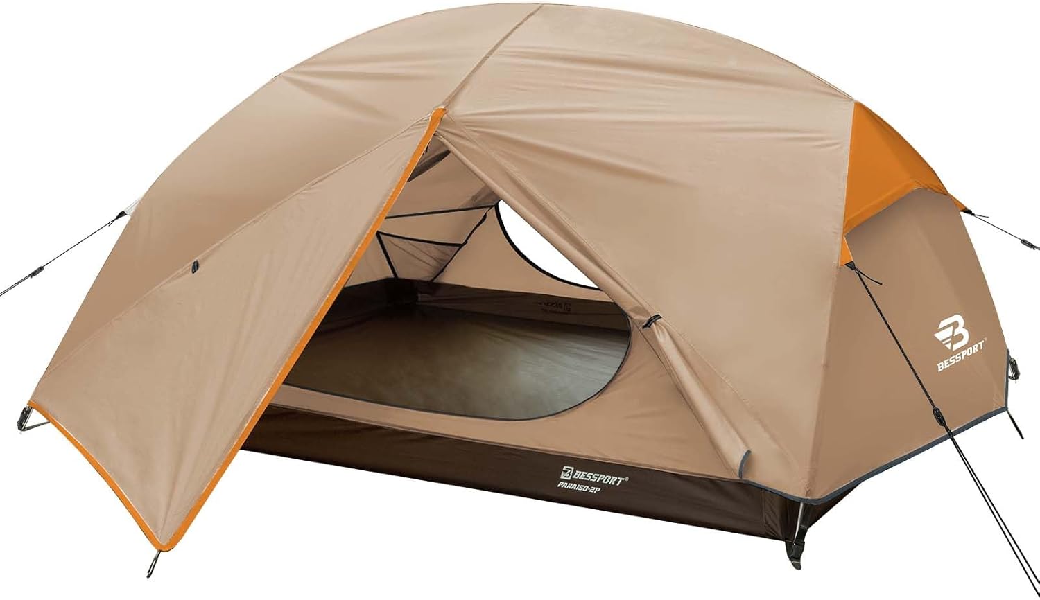 Bessport Tenda da Campeggio 2-3 Persone 4 Stagioni - immagine 1