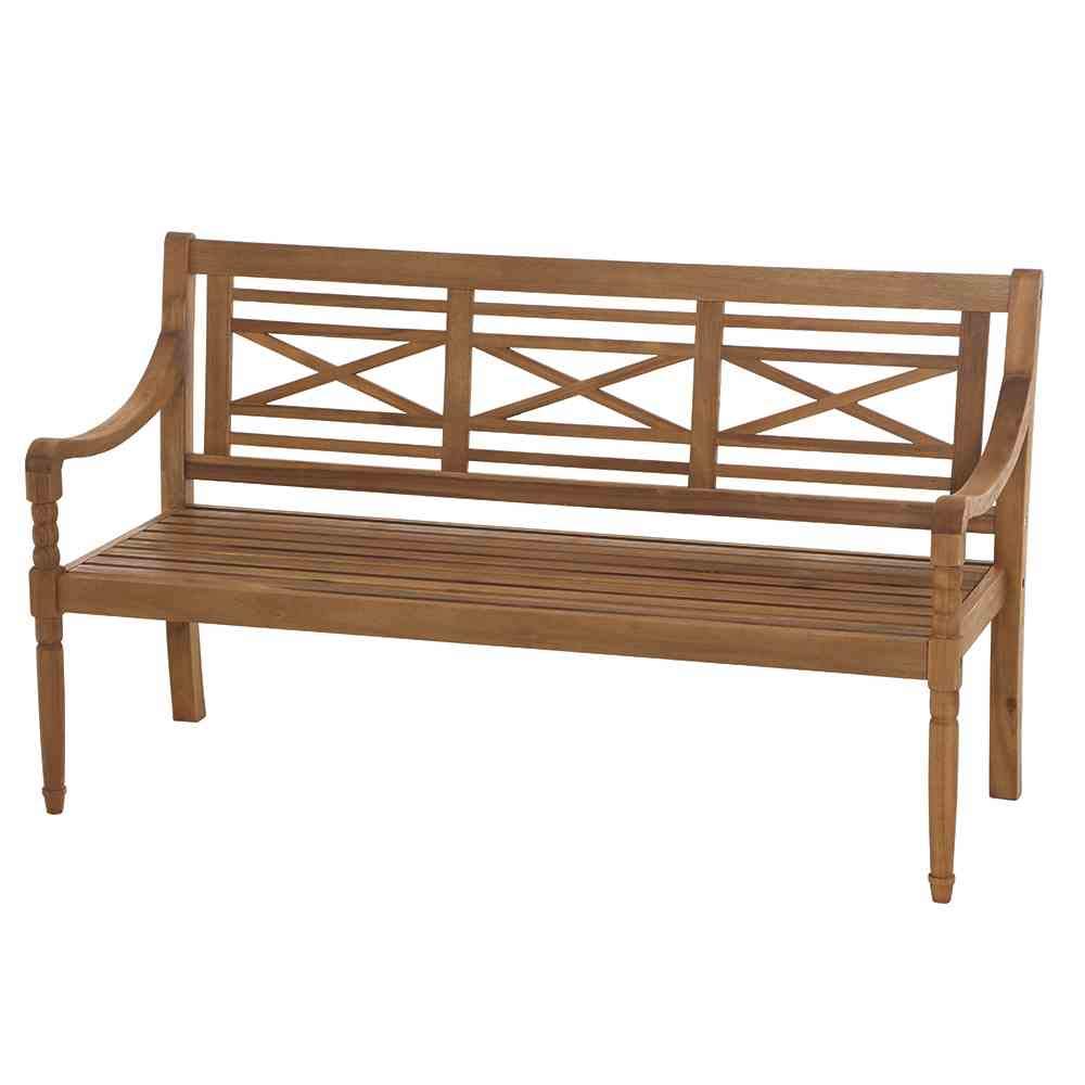 Siena Garden Westport - Panchina a 3 posti, Colore Naturale